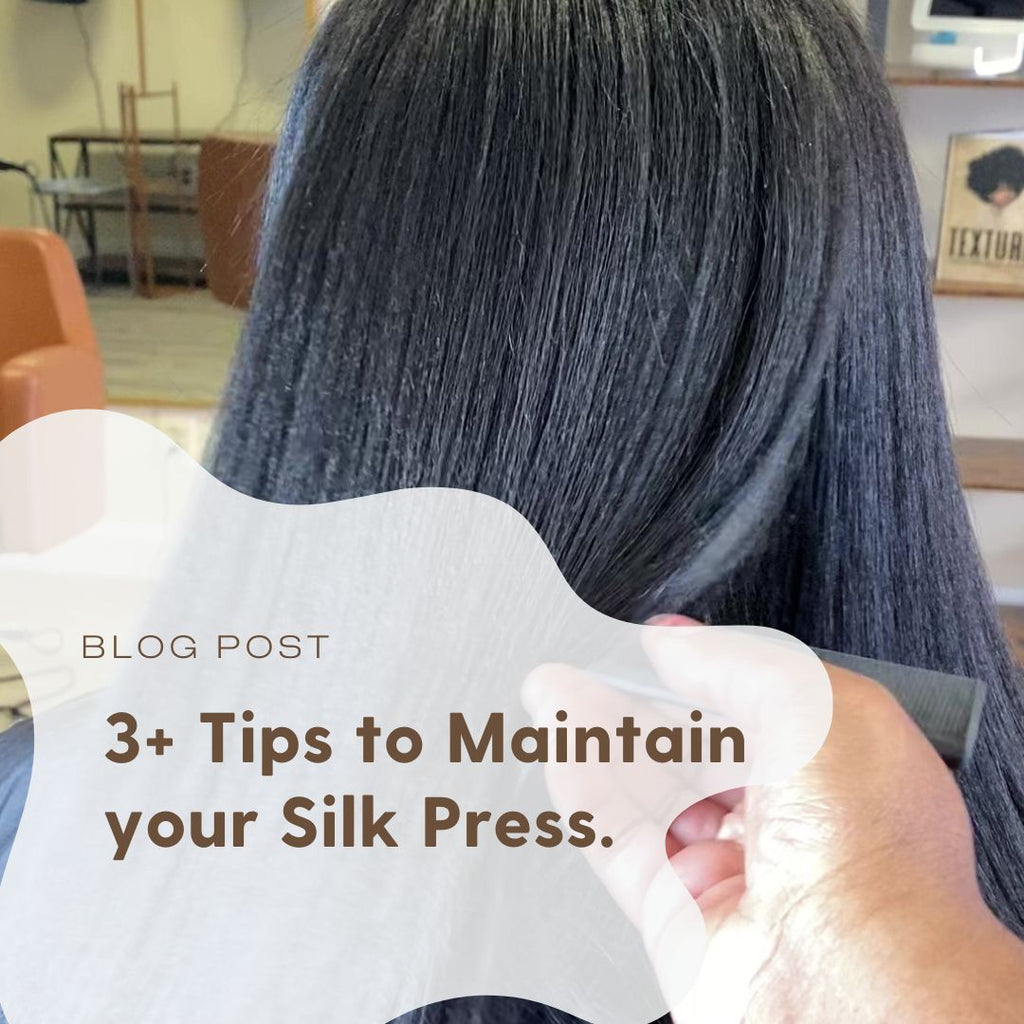 Tips to avoid the flat iron after a silk press.